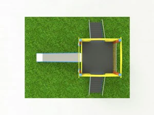 platform with slide oktopod 3D Model
