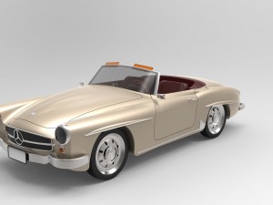 mercedes-benz 190 sl Modello 3D