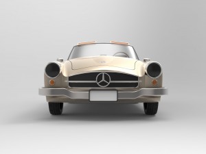 mercedes-benz 190 sl Modello 3D