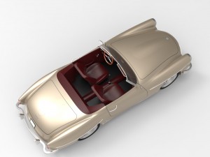 mercedes-benz 190 sl Modello 3D