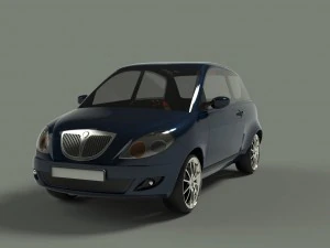 lancia ypsilon 3D Model