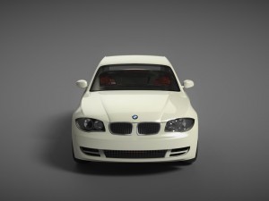 bmw 1 series coupe 2008 Modèle 3D