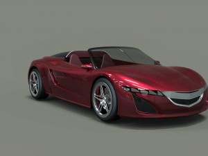 concept car 3D 모델