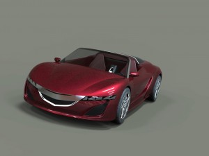 concept car 3D 模型