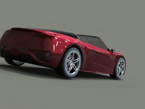 concept car 3D 模型