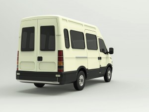 iveco daily 50c17 minibus 3D Model