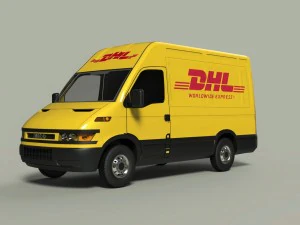iveco dagelijkse bestelwagen 3D Model