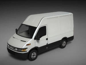 iveco g&uuml;nl&uuml;k minib&uuml;s 3D Model