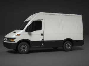 iveco g&uuml;nl&uuml;k minib&uuml;s 3D Model