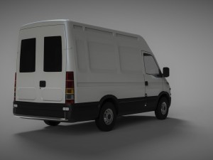 iveco daily van 3D Model