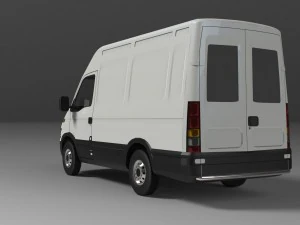 iveco g&uuml;nl&uuml;k minib&uuml;s 3D Model