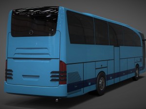 Mercedes travego bus 3D Model