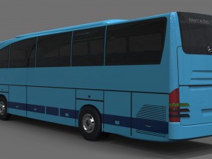 Mercedes travego bus 3D Model