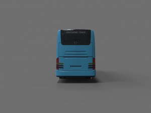 Mercedes travego bus 3D Model