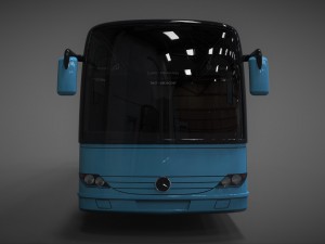 Mercedes travego bus 3D Model
