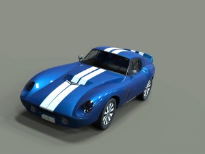 shelby daytona cobra coupe Modelo 3D