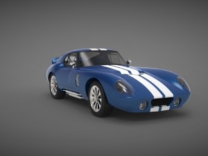 shelby daytona cobra coupe 3Dモデル