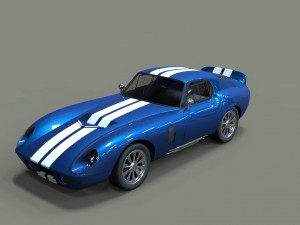 shelby daytona cobra coupe 3Dモデル