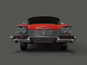 plymouth fury sport 1958 christine Modelo 3D