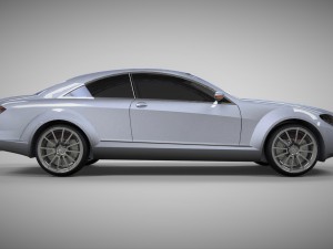 mercedes benz cl 500 2007 3D Modell