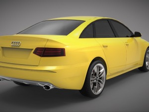 audi r6 3D Model
