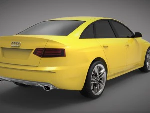 audi r6 Model 3D