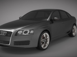 audi r6 3D Model