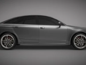 audi r6 Model 3D
