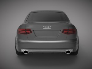 audi r6 3D Model