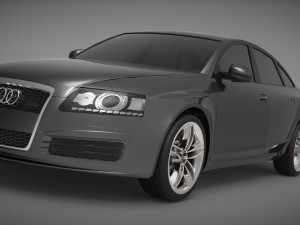 audi r6 3Dモデル