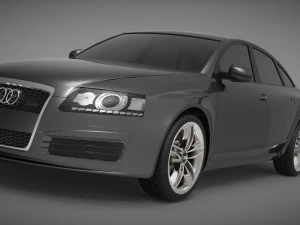 audi r6 Modelo 3D