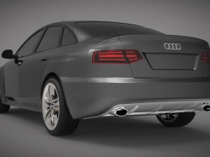 audi r6 3D Model
