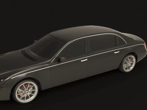maybach 62 2007 Modelo 3D