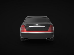 maybach 62s 2007 Modello 3D