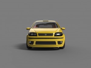 fiat punto racing 3D Model