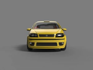 fiat punto racing 3D Model