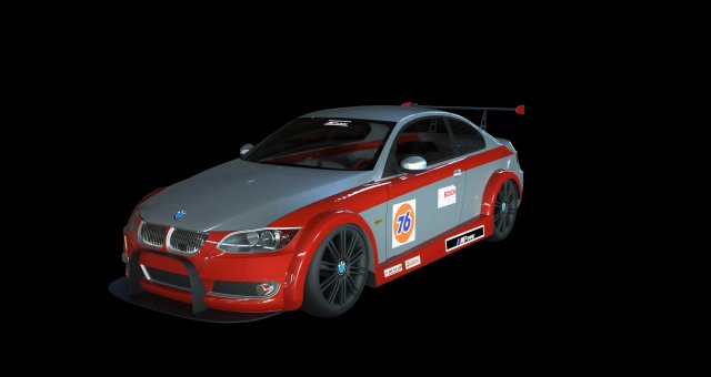 bmw m3 racing Modelo 3D .c4d .max .obj .3ds .fbx .stl .blend 