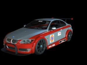 बीएमडब्ल्यू एम3 रेसिंग 3D मॉडल