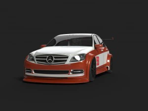 mercedes racing 3D Model