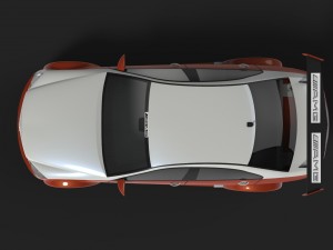 mercedes racing 3D Модель