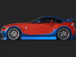 bmw z4 gt Modelo 3D