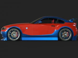 bmw z4 gt 3D Model
