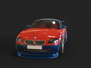 bmw z4 gt Modelo 3D