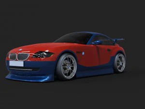 bmw z4 gt Modello 3D