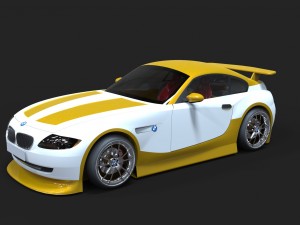 bmw z4 gt Modelo 3D