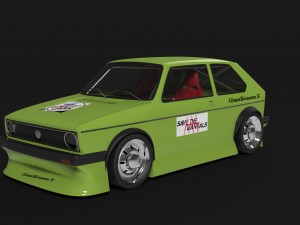 golf 1 racing Modelo 3D