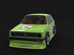 golf 1 racing 3D Модель