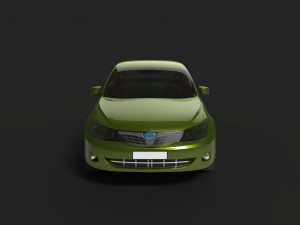 subaru impreza 2007 3D Model