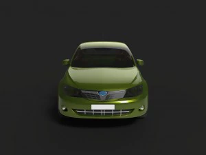 subaru impreza 2007 3D Model
