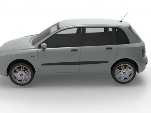 fiat stilo active 2005 3D Model